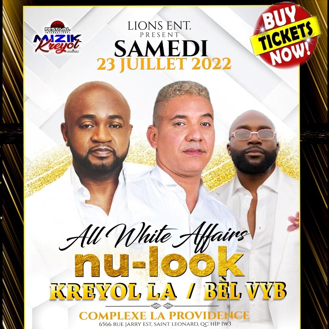 NU LOOK | ALL WHITE AFFAIRS | KREYOL LA / BEL VYB