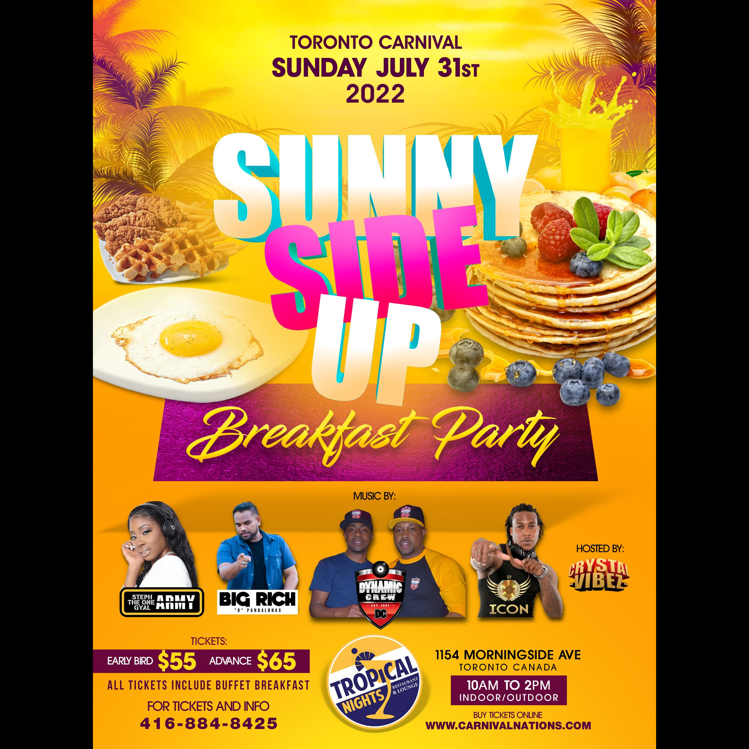 SUNNY SIDE UP BREAKFAST PARTY 