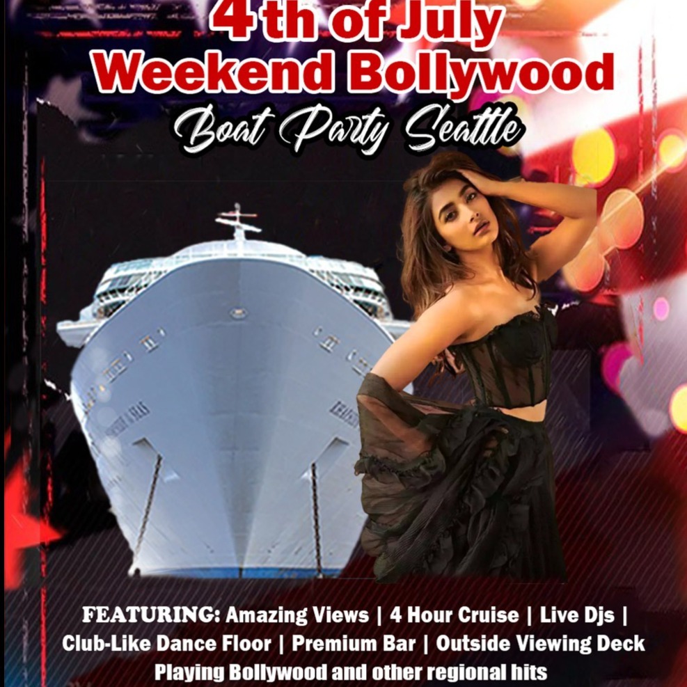 4th of July Bollywood Boat Party Seattle 2022