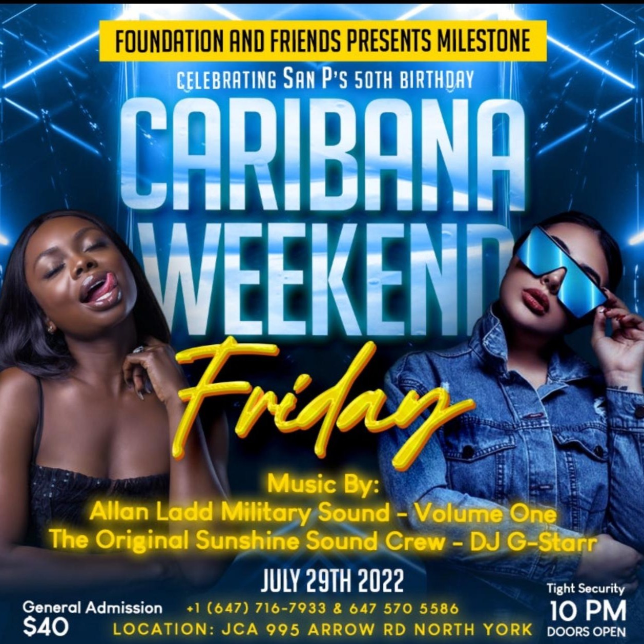 CARIBANA WEEKEND FRIDAY