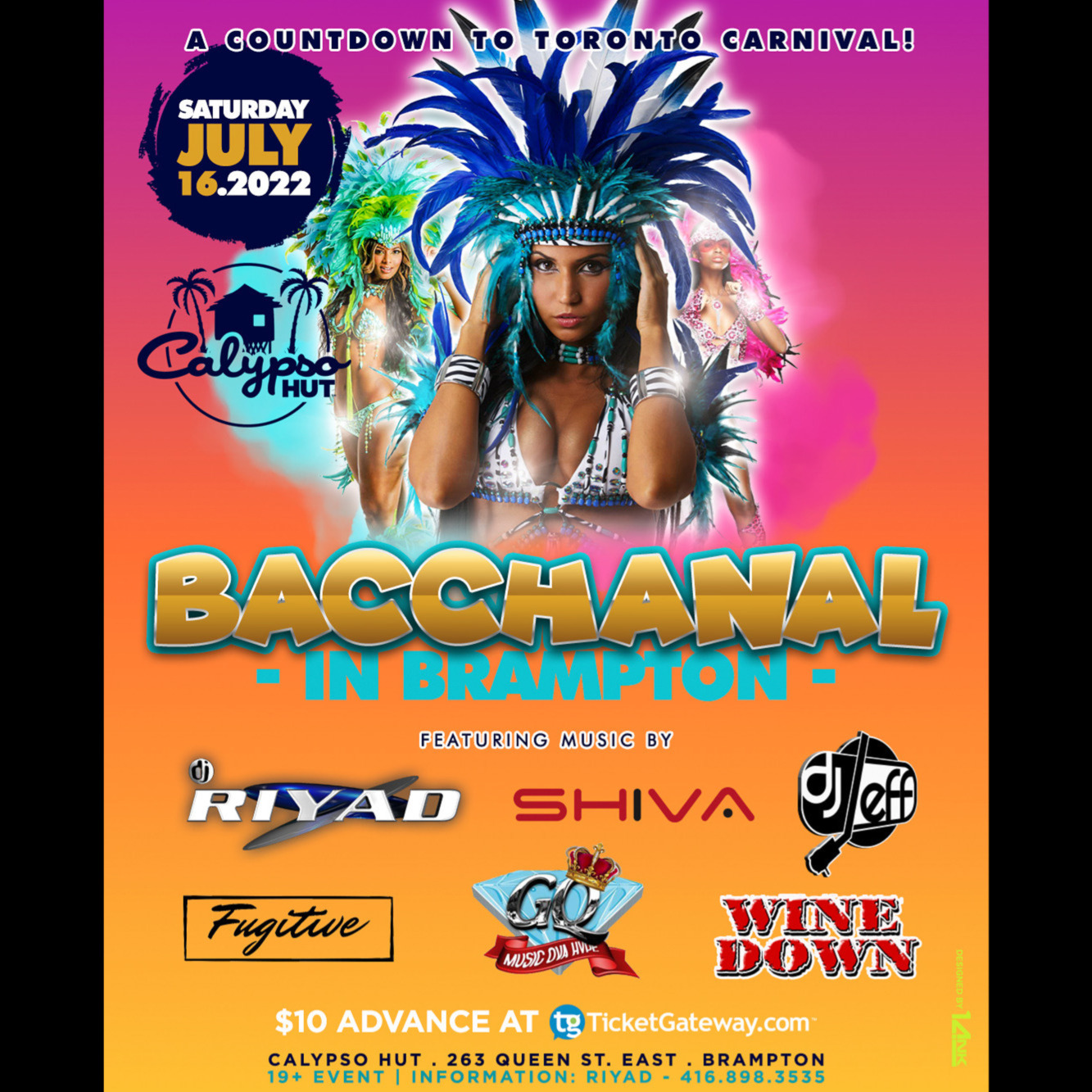 BACCHANAL in BRAMPTON!