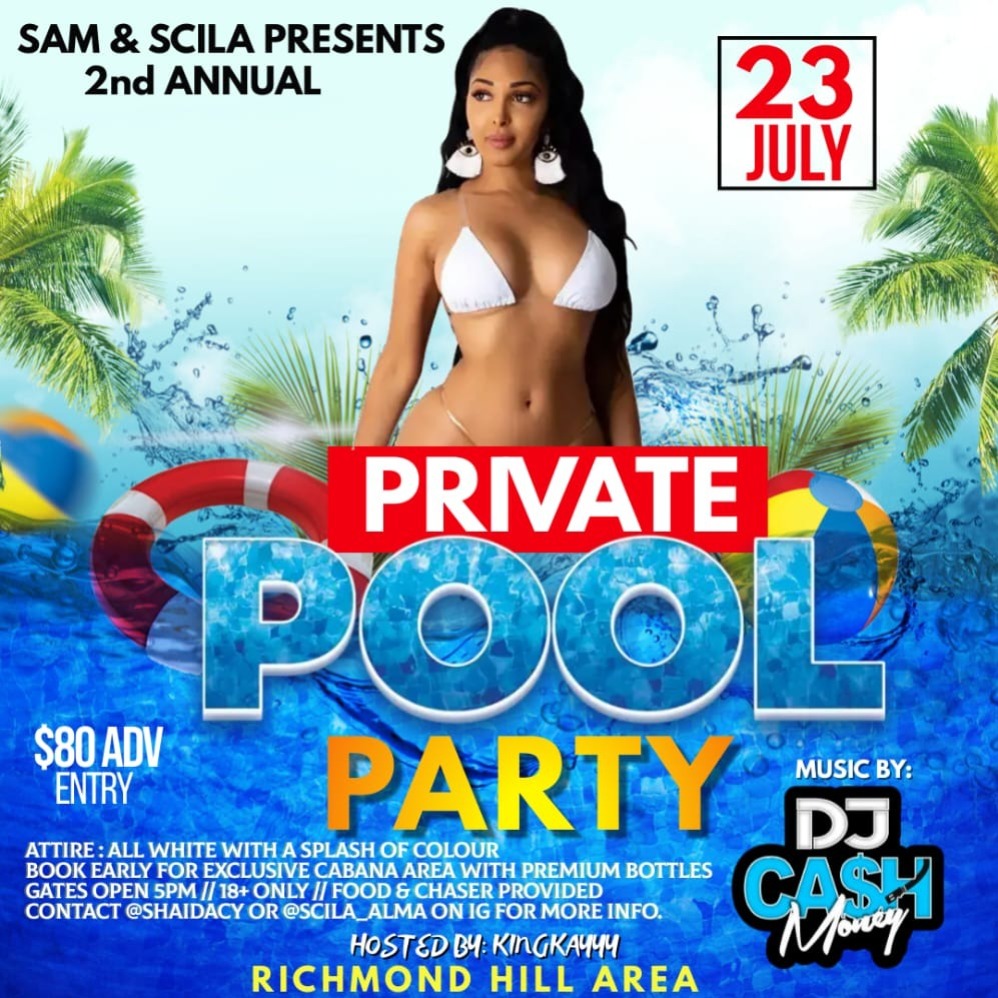 Private Pool Party!!
