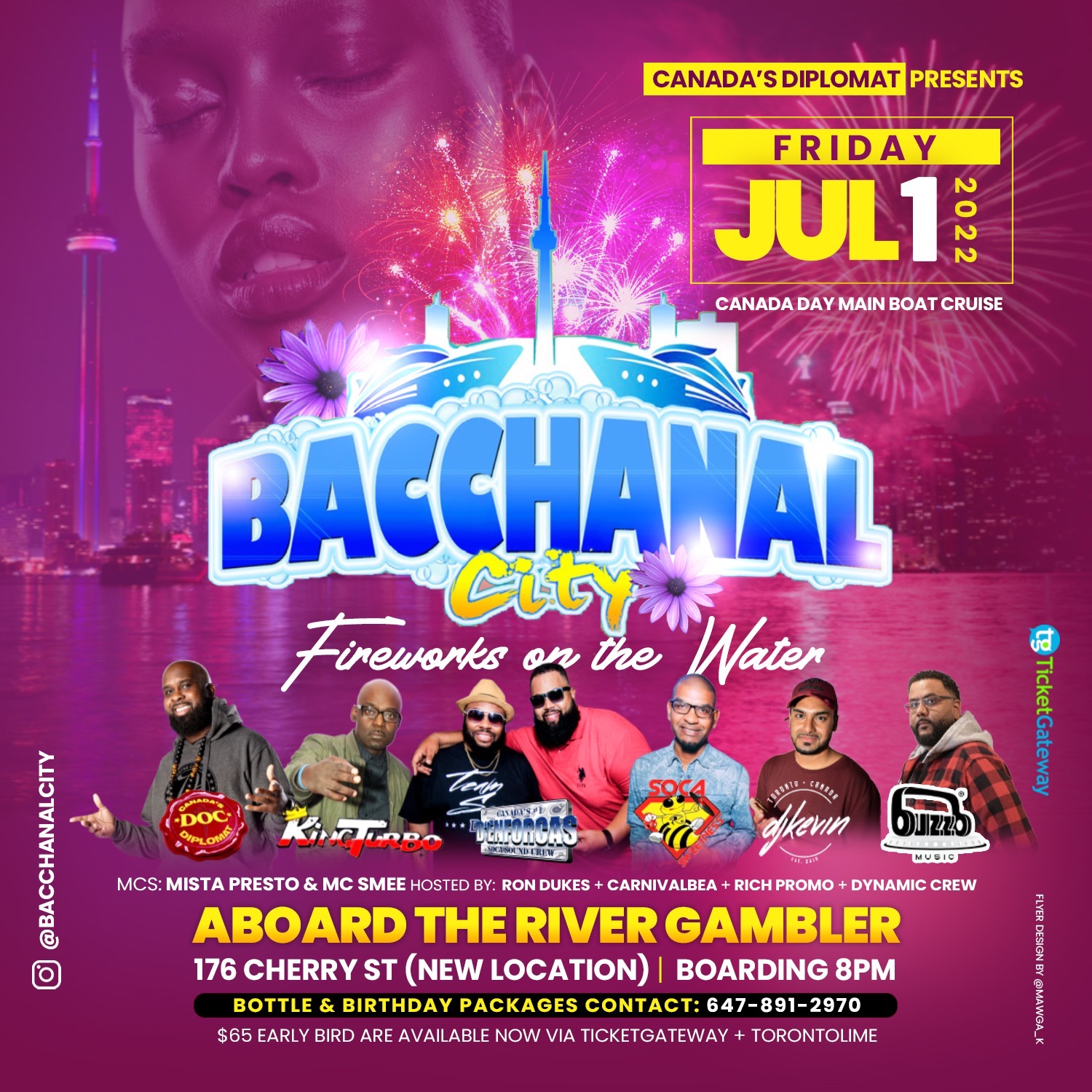 Bacchanal City Cruise 