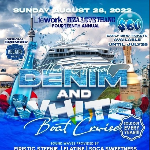 DENIM AND WHITE BOAT CRUISE 2022