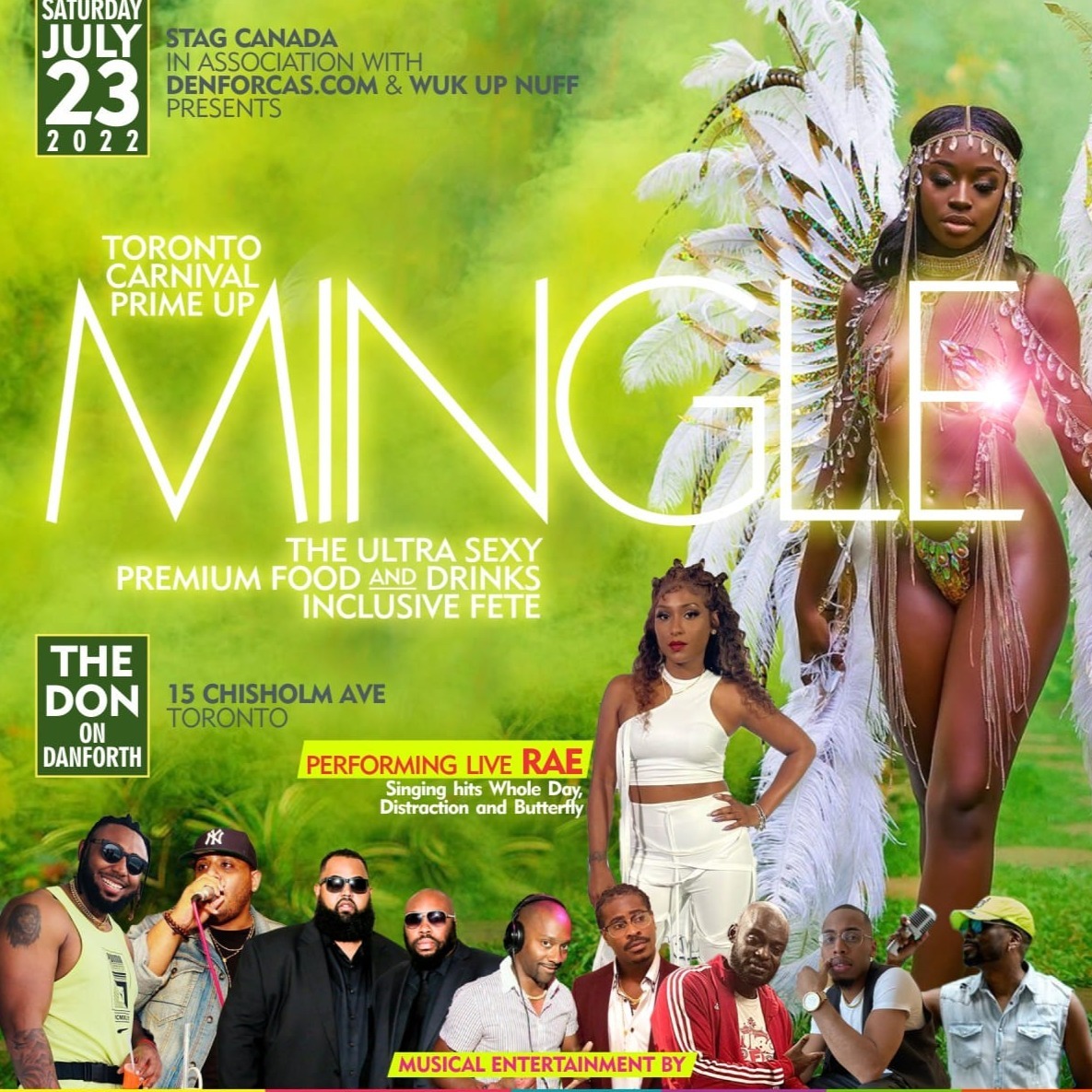 MINGLE: ALL INCLUSIVE & FOOD INCLUSIVE (Option)