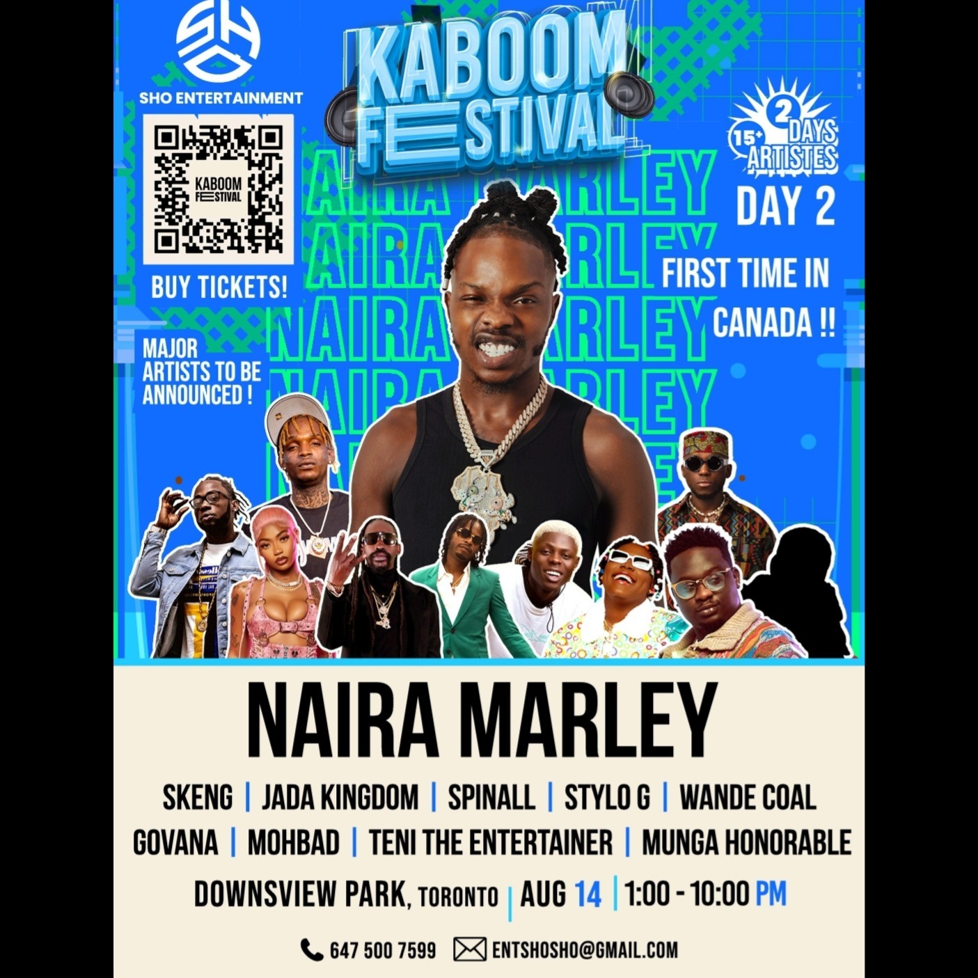 KABOOM FESTIVAL DAY 2 AFRO BEATS MEETS DANCEHALL EXPLOSION (AUG 14)