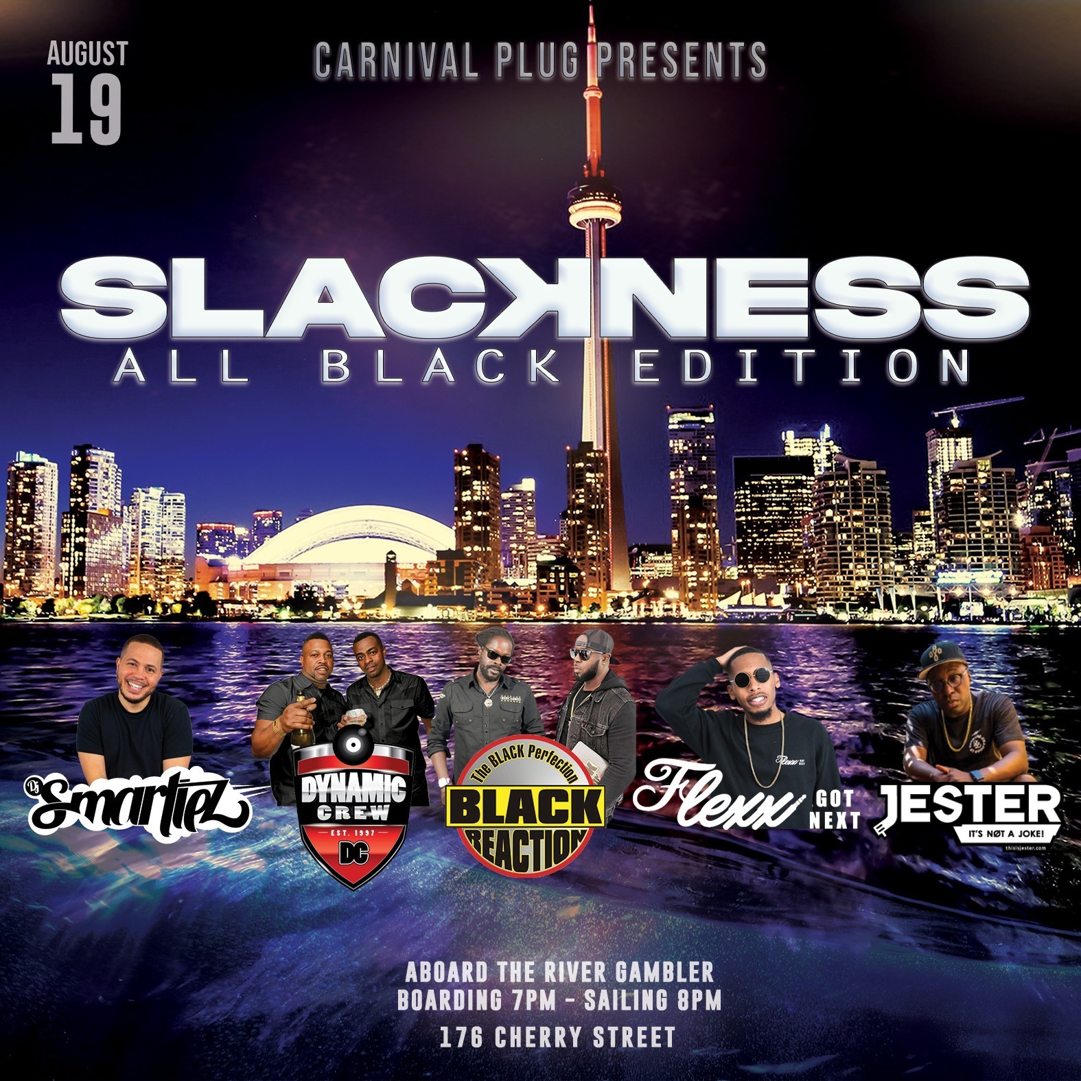 SLACꓘNESS ALL BLACK EDITION