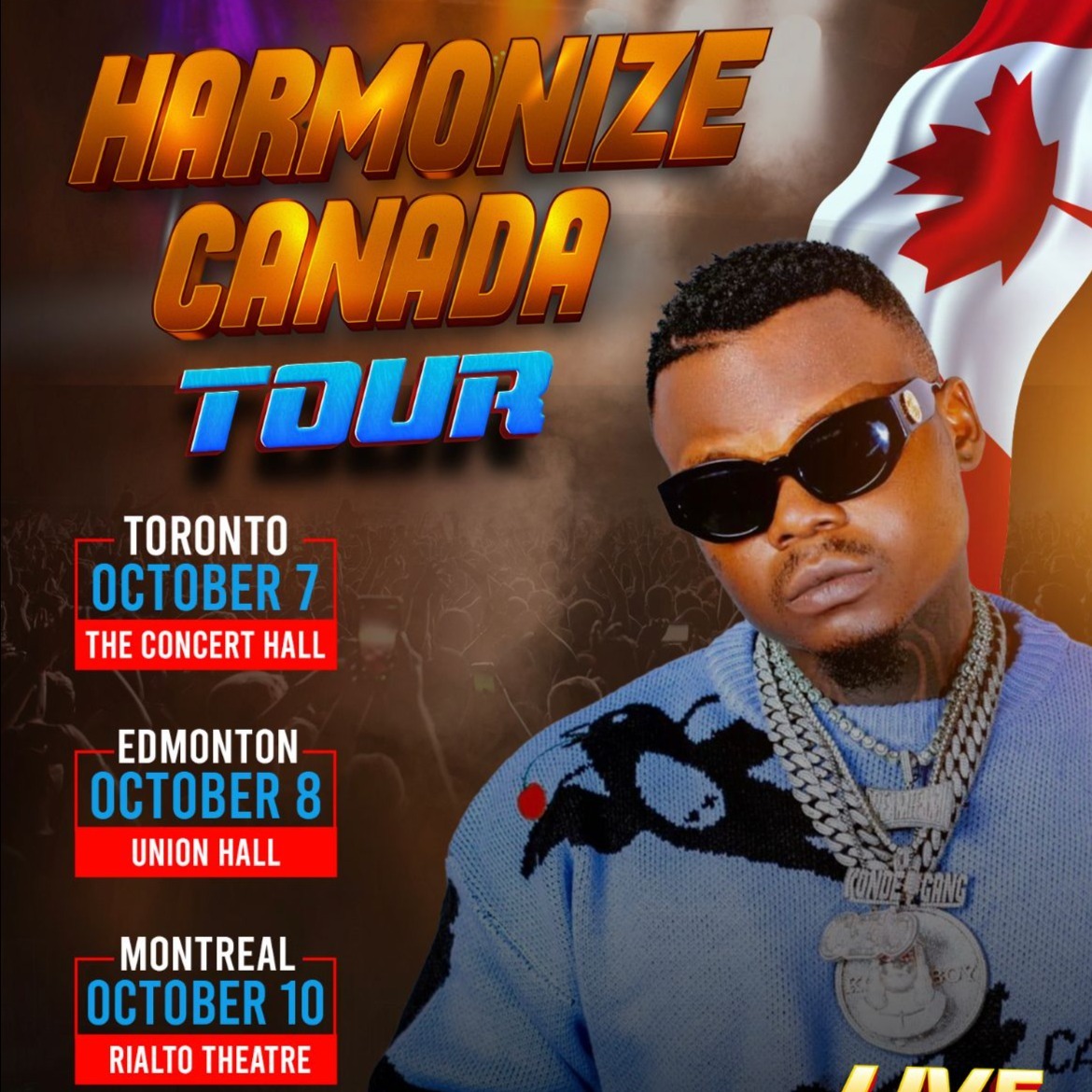 HARMONIZE LIVE IN CONCERT, MONTREAL