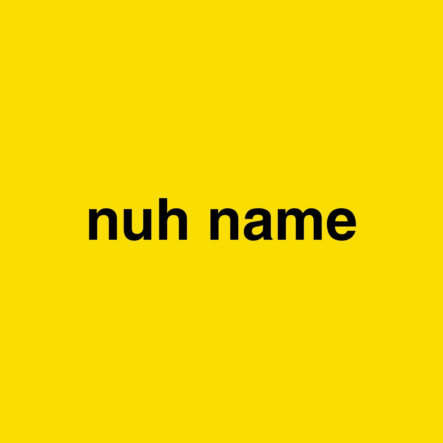 NUH NAME - FETE'N CAN BE SO SIMPLE