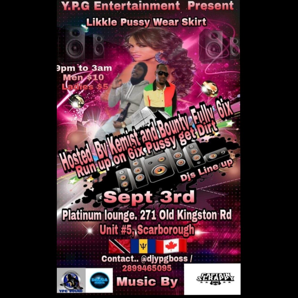 Likkle Pussy Wear Skirt 