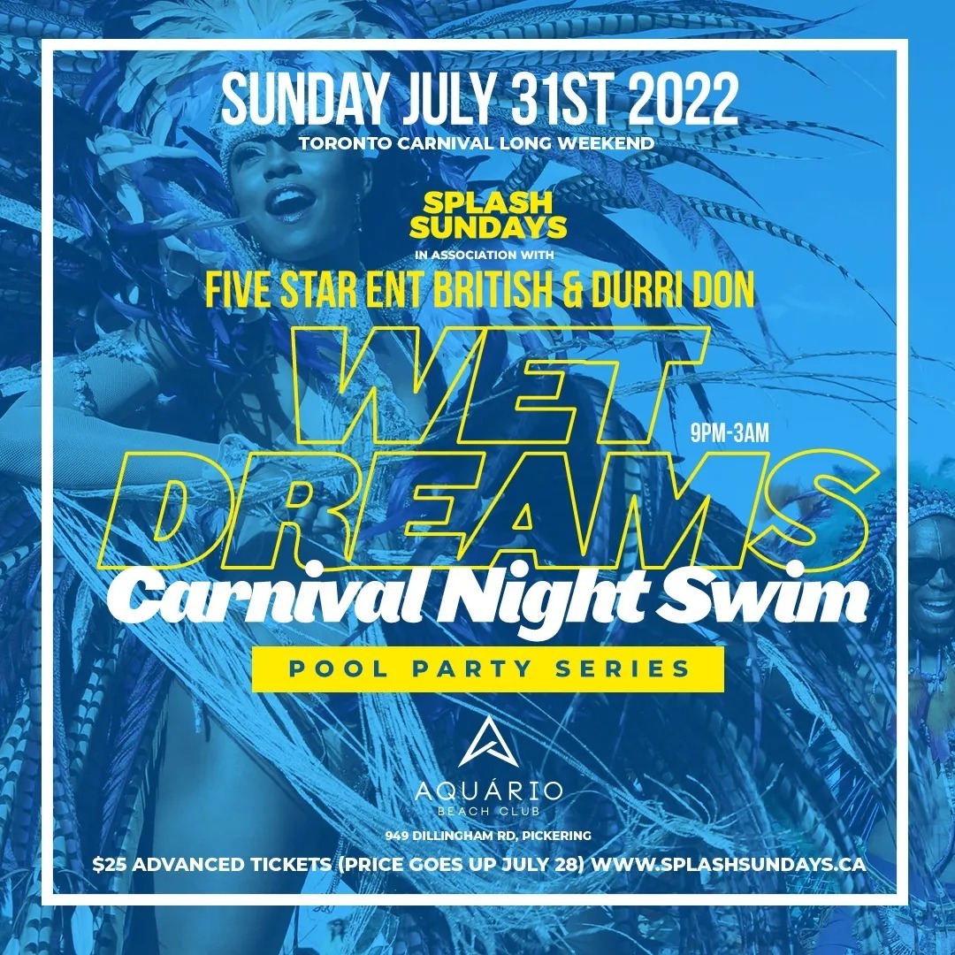 Wet Dreams Carnival Pool Party