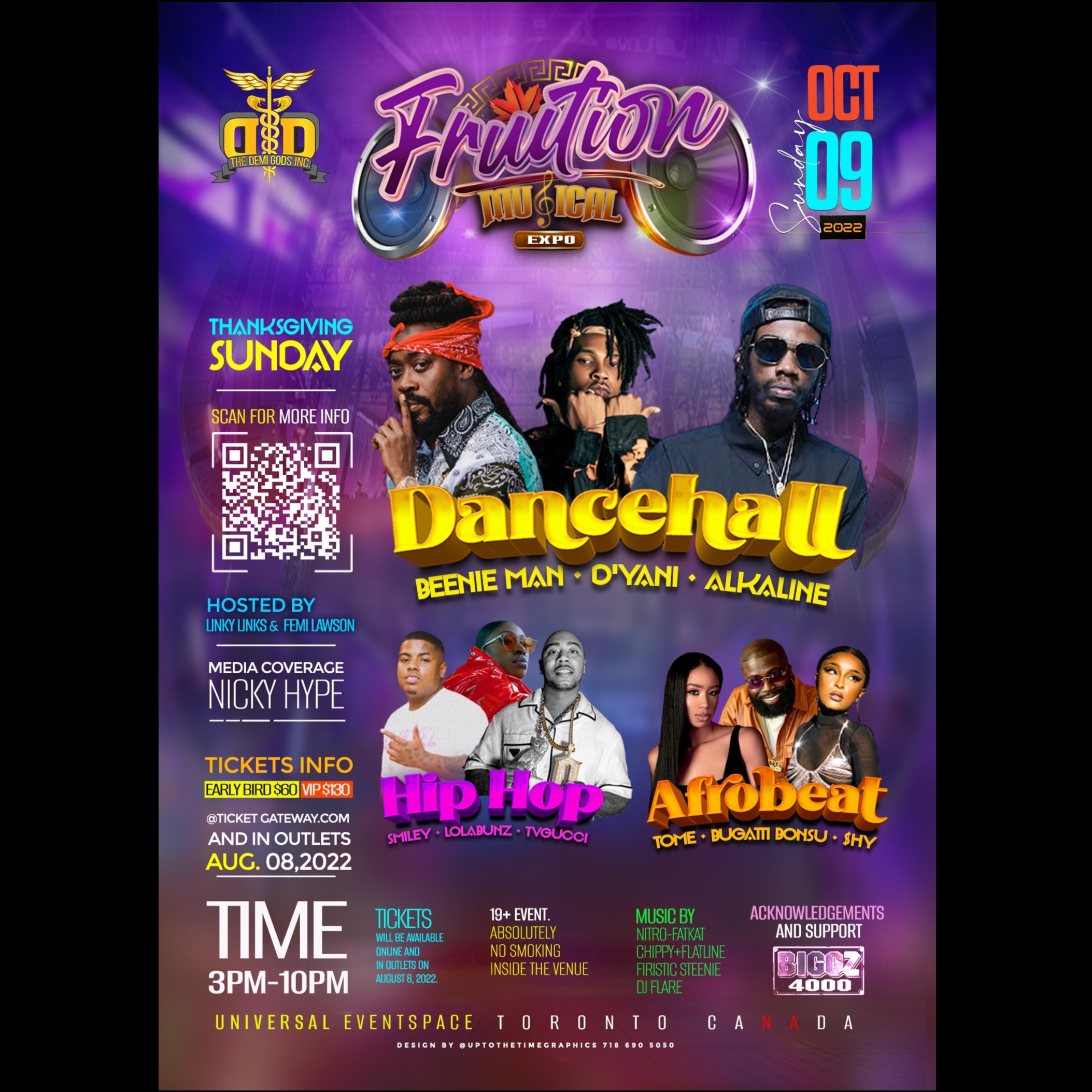 Fruition | Beenie Man | Alkaline | D'yani 