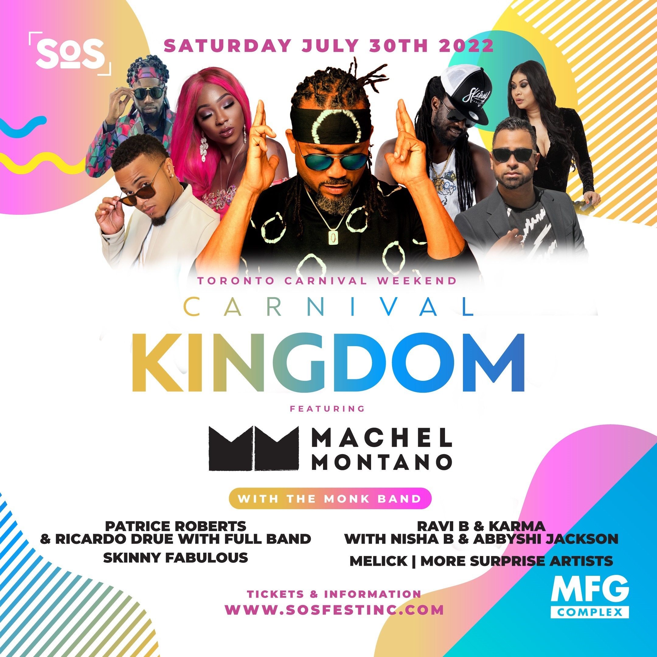 CARNIVAL KINGDOM WITH MACHEL MONTANO AND THE MONK BAND AND FRIENDS