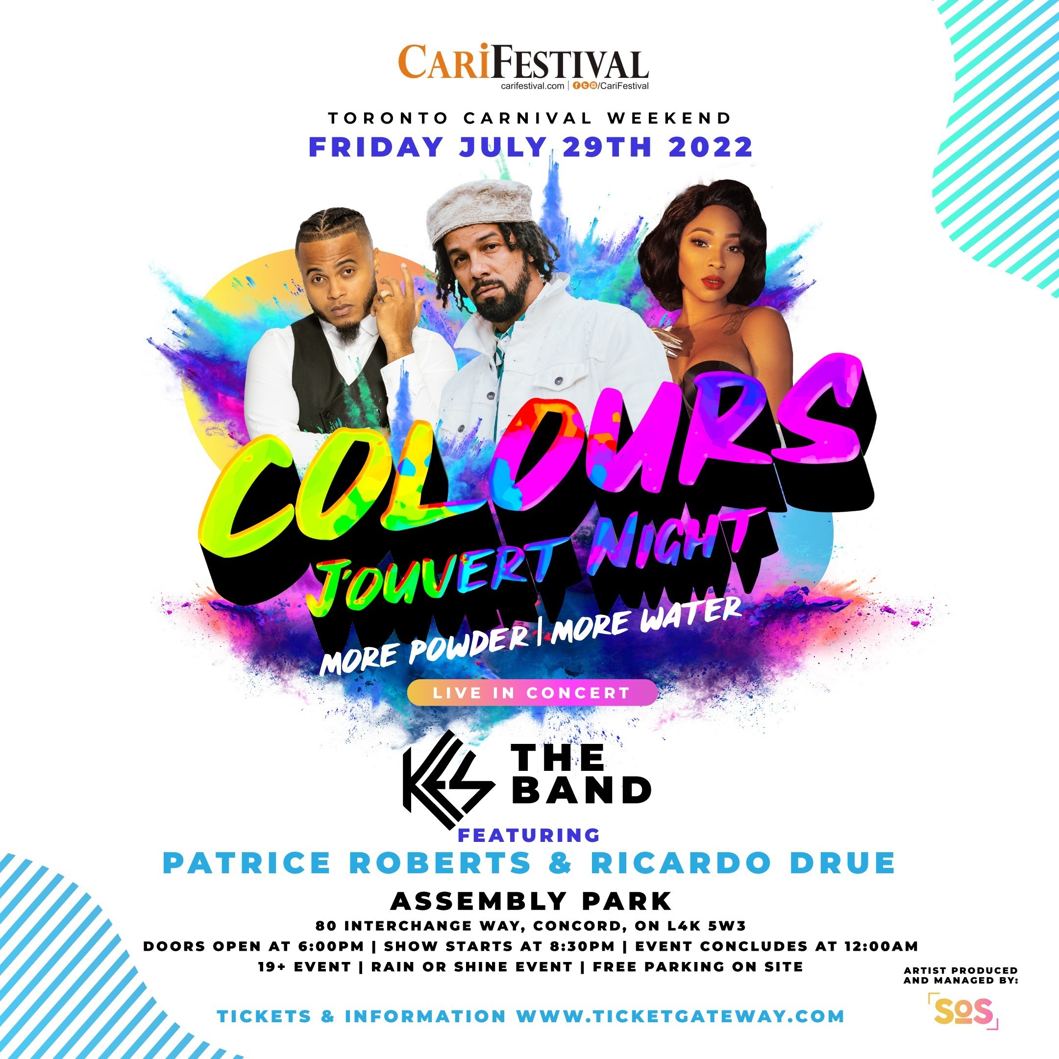 Colours | Jouvert Night With Kes The Band & More 