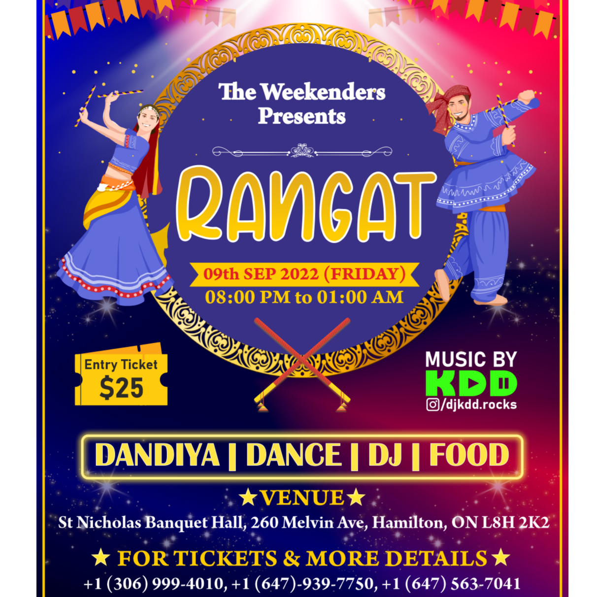 Rangat - Hamilton's Garba Night