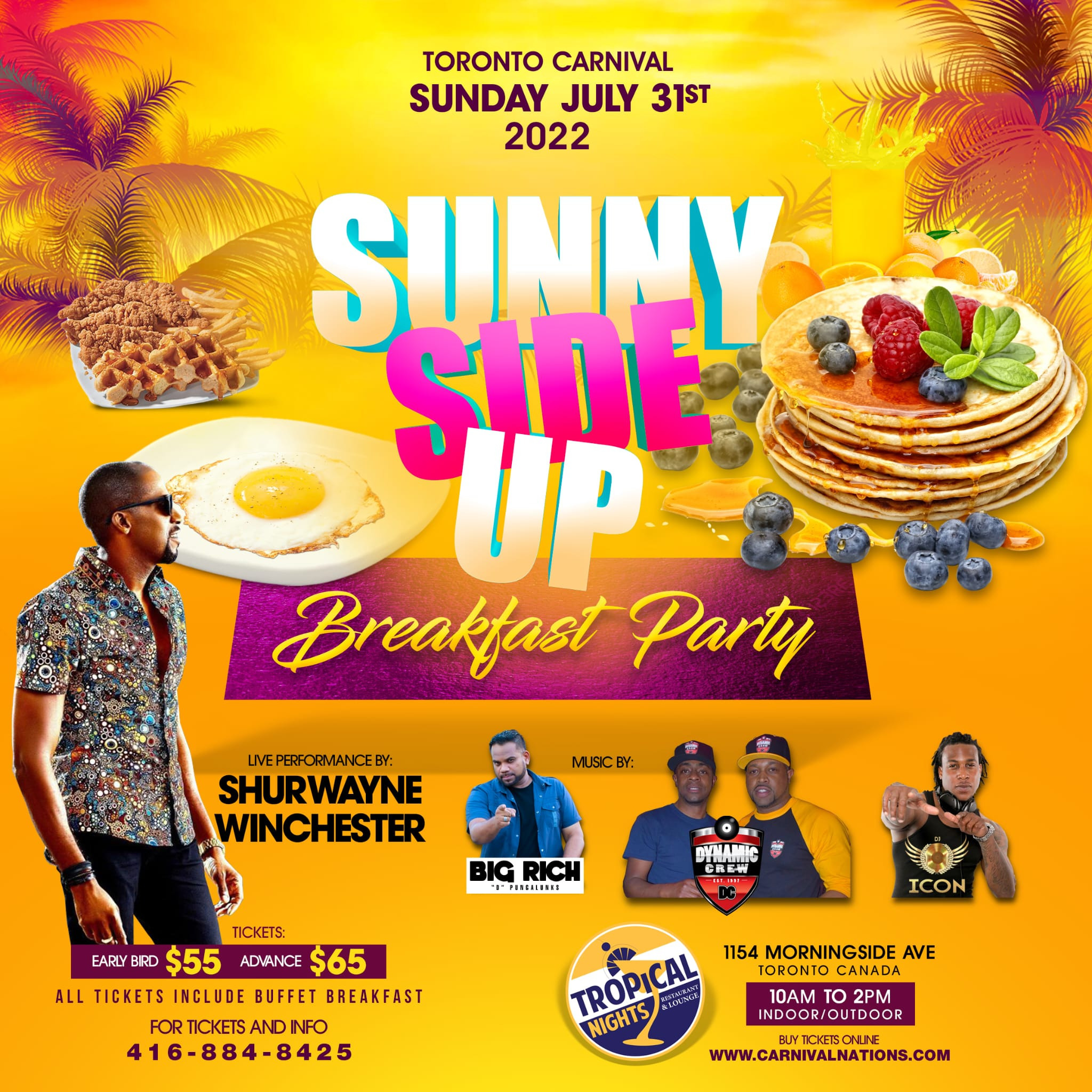 SUNNY SIDE UP BREAKFAST PARTY