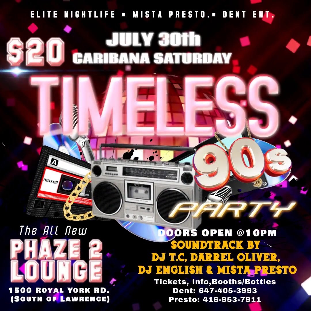 Timeless 90’s Party 