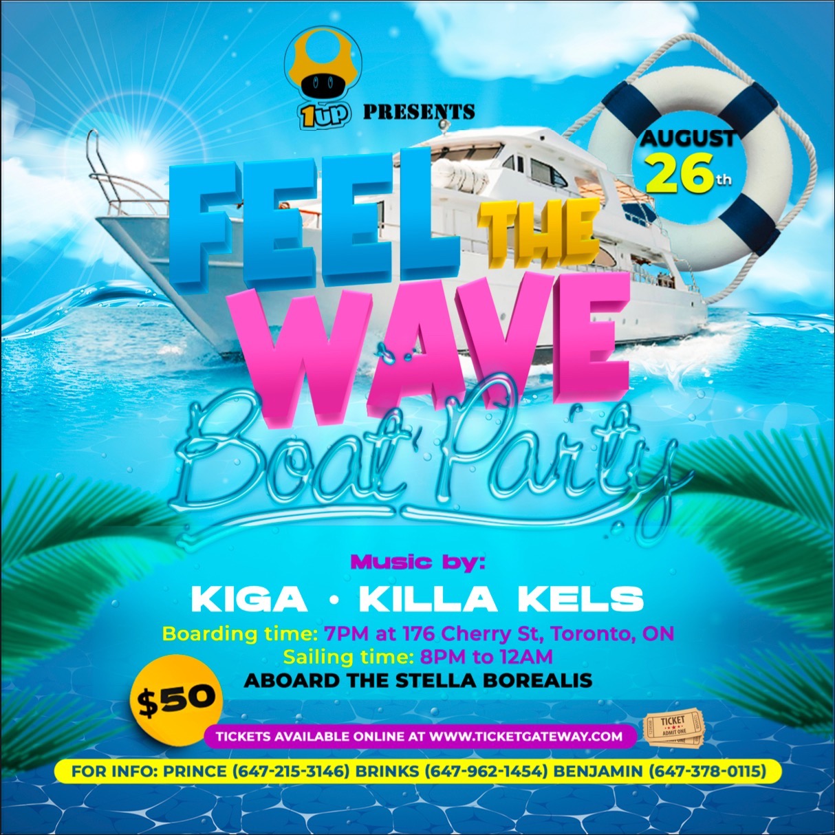 FEEL THE WAVE BOAT CRUISE