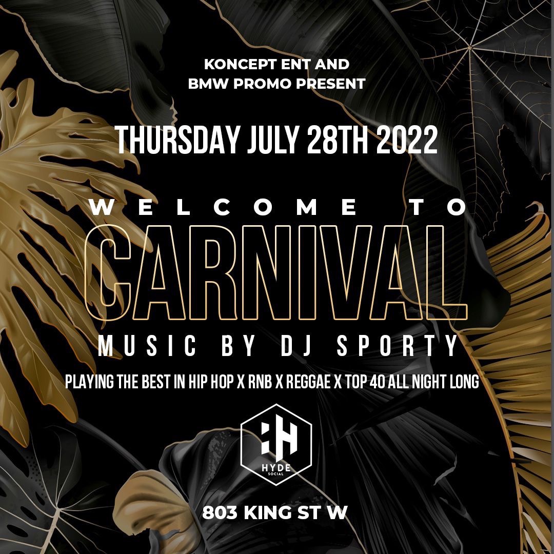 WELCOME TO CARNIVAL