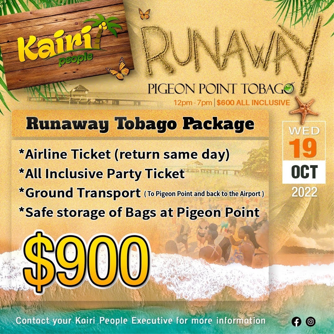 Kairi People Runaway Tobago Package
