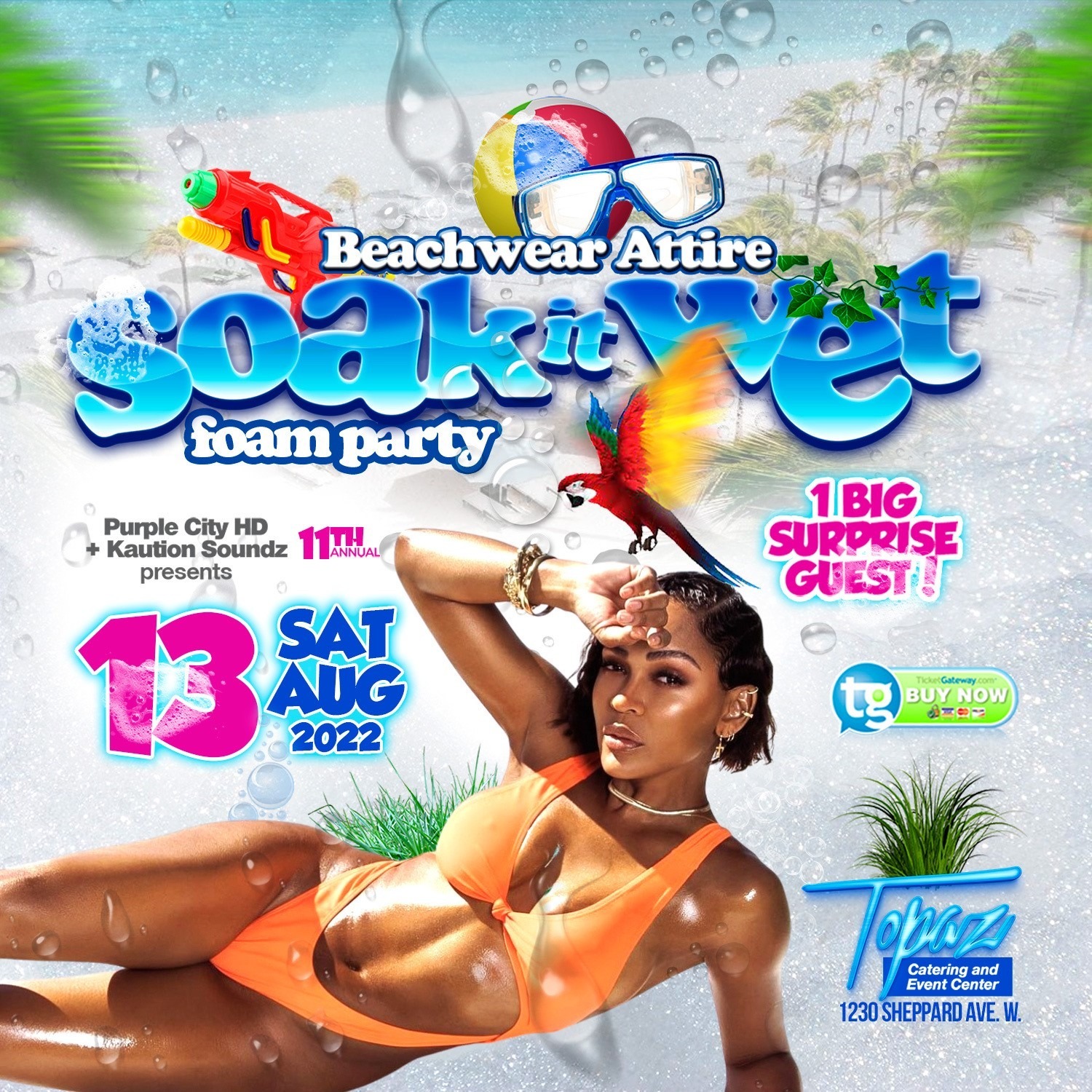 SOAK IT WET | FOAM PARTY