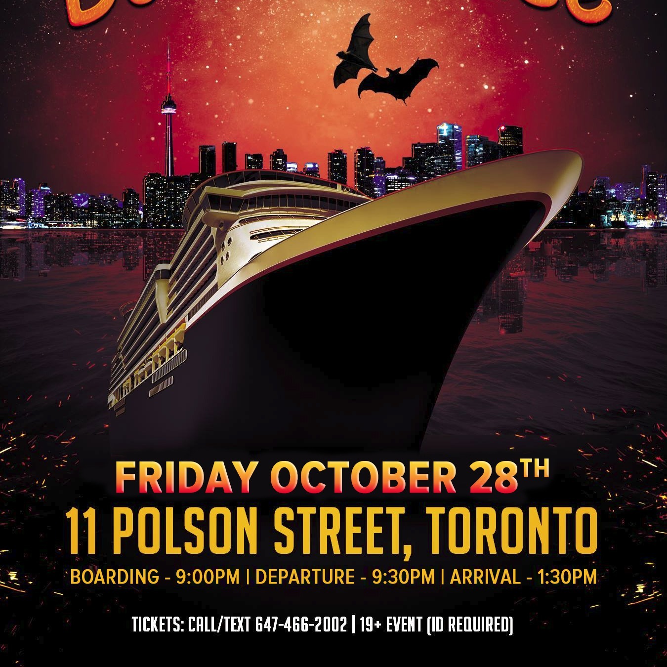Halloween Friday Booze Cruise