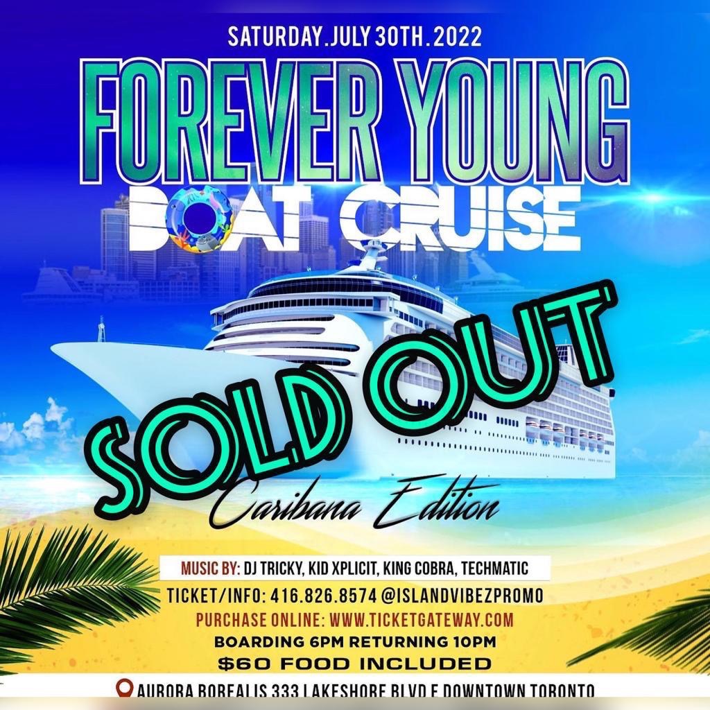Forever Young Boat Cruise - Caribana Saturday