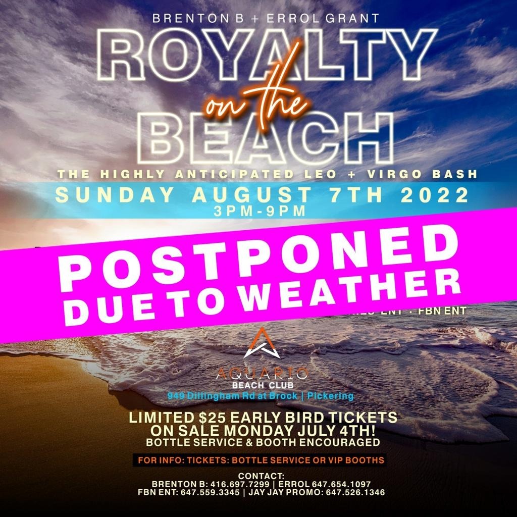 ROYALTY ON THE BEACH