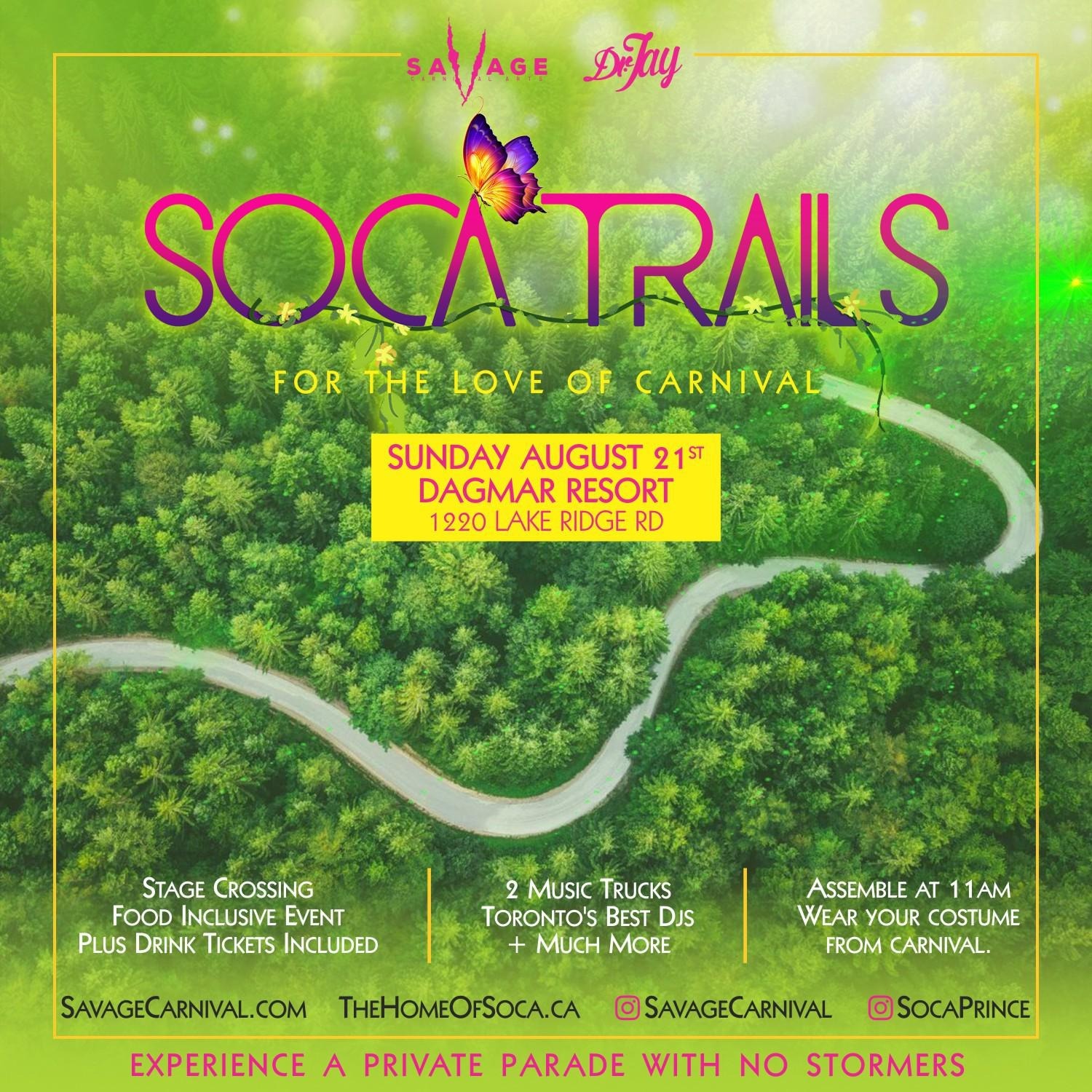 SOCA TRAILS - For the love of Carnival