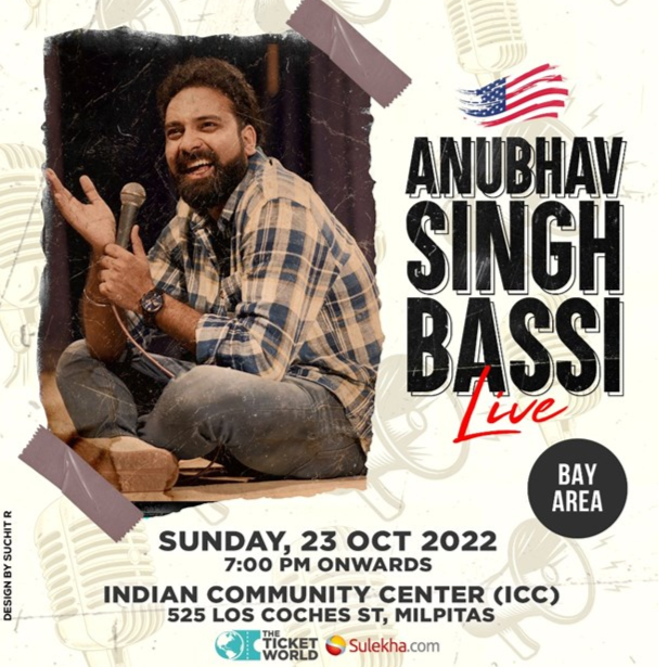 Anubhav Singh Bassi Stand-Up Comedy: Live in Bay Area