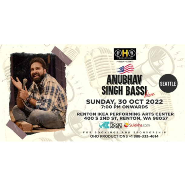 Anubhav Singh Bassi Stand-Up Comedy: Live in Seattle