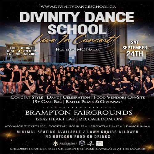 DIVINITY DANCE SCHOOL | LIVE IN CONCERT