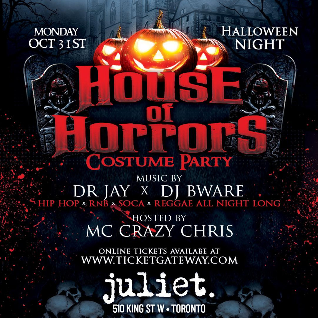 House Of Horrors Halloween Costume Bash