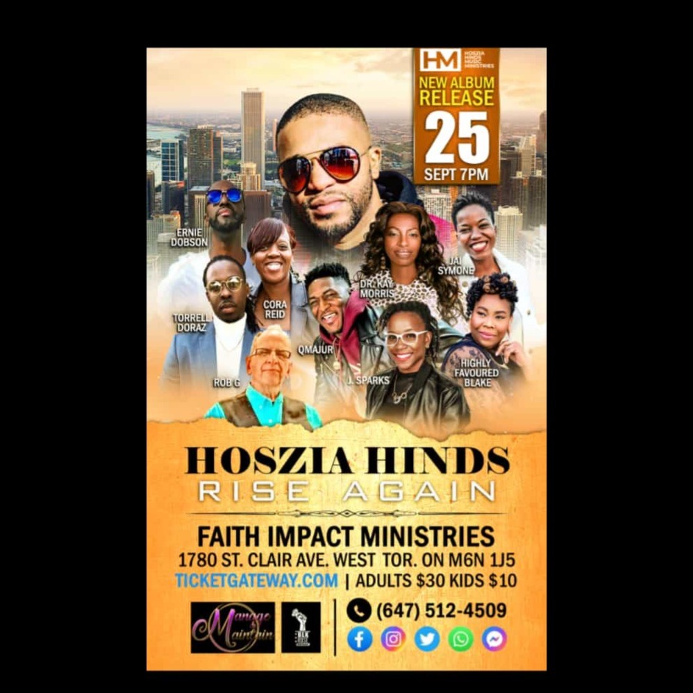 Hoszia Hinds Return Concert