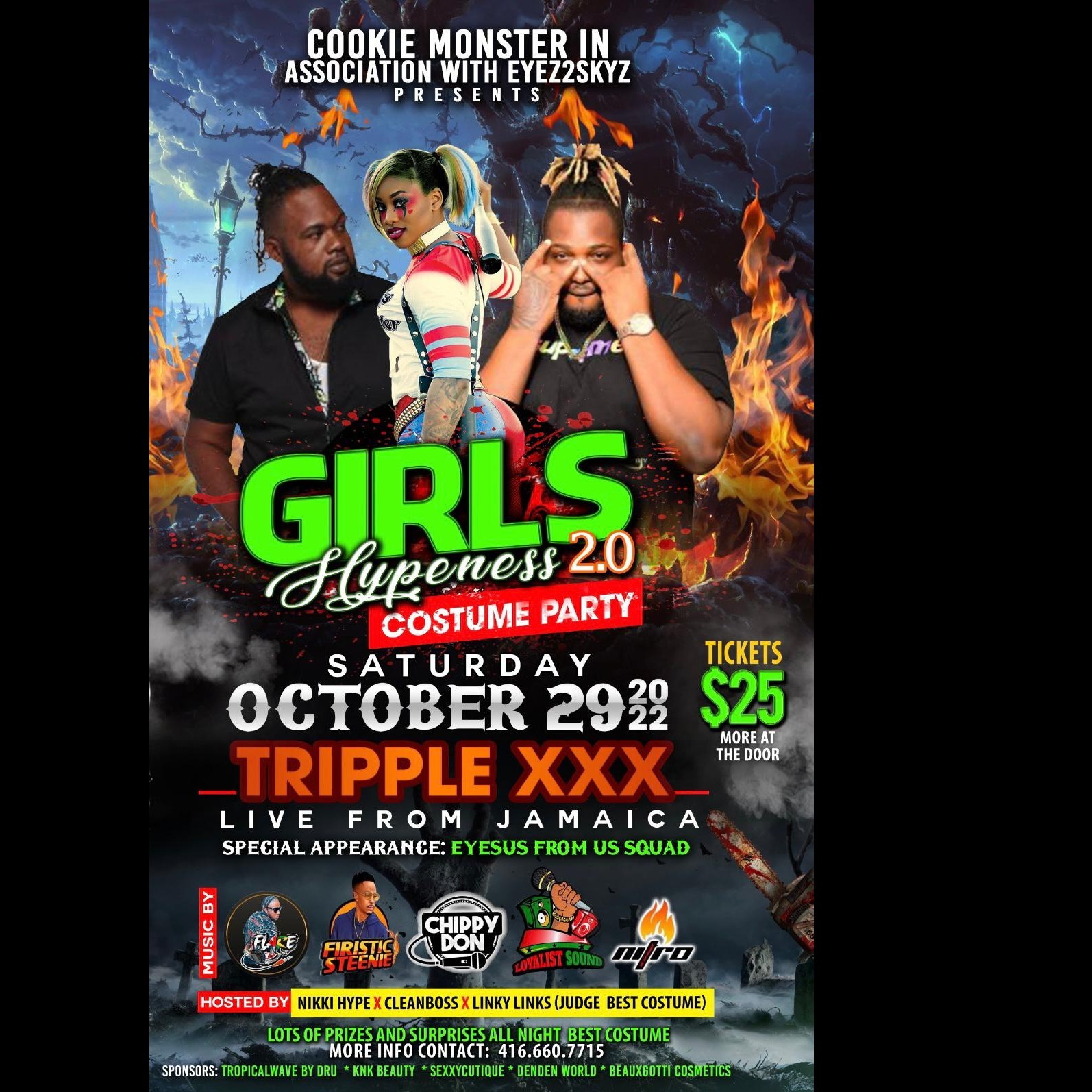 Girls Hypeness Costume Party
