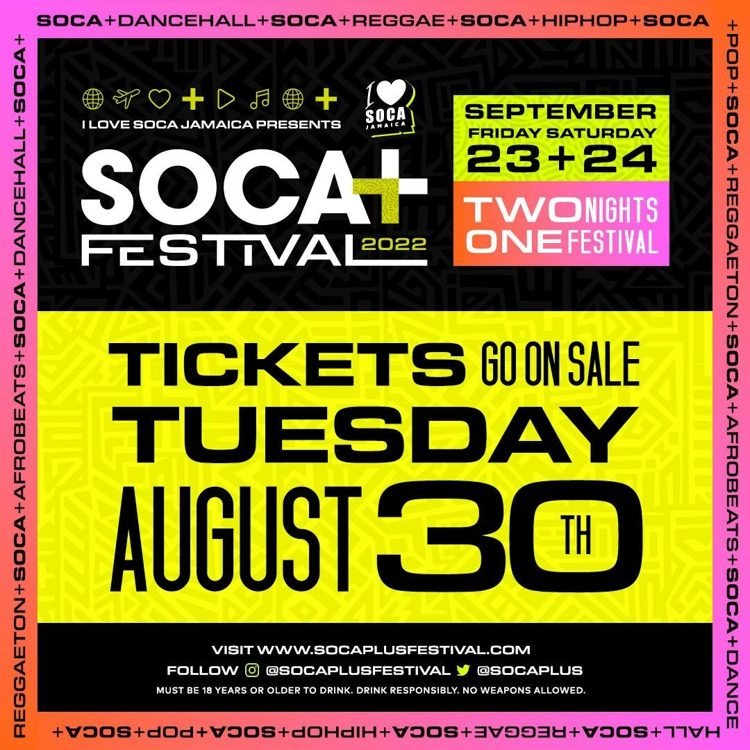 SOCA+ FESTIVAL - Sept. 2022