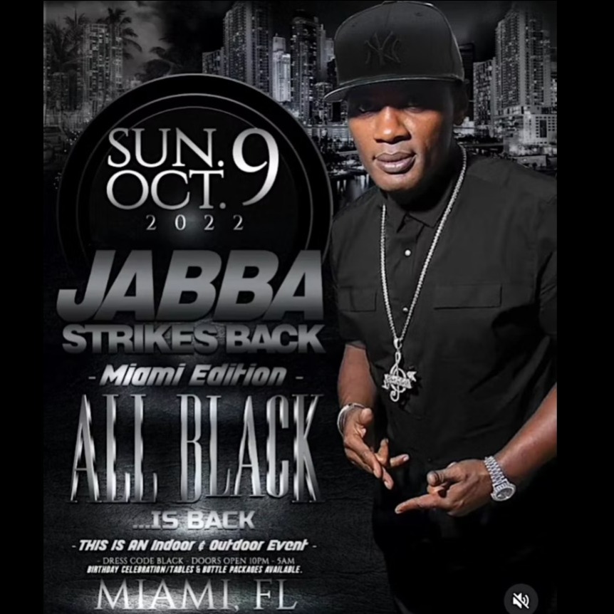 JABBA STRIKES BACK | MIAMI CARNIVAL 2022