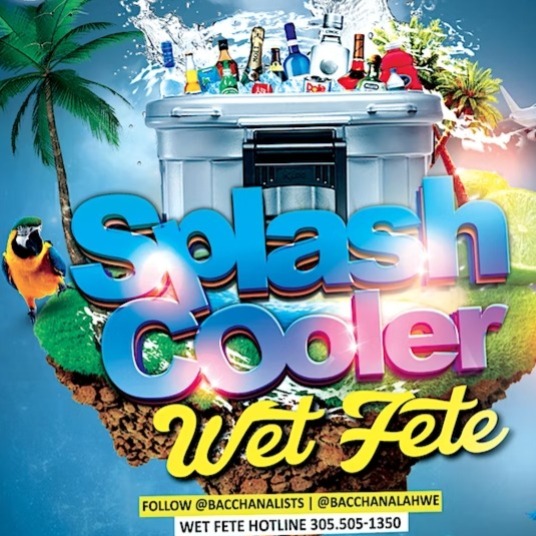 Splash Cooler Wet Fete | Miami Carnival | Tickets