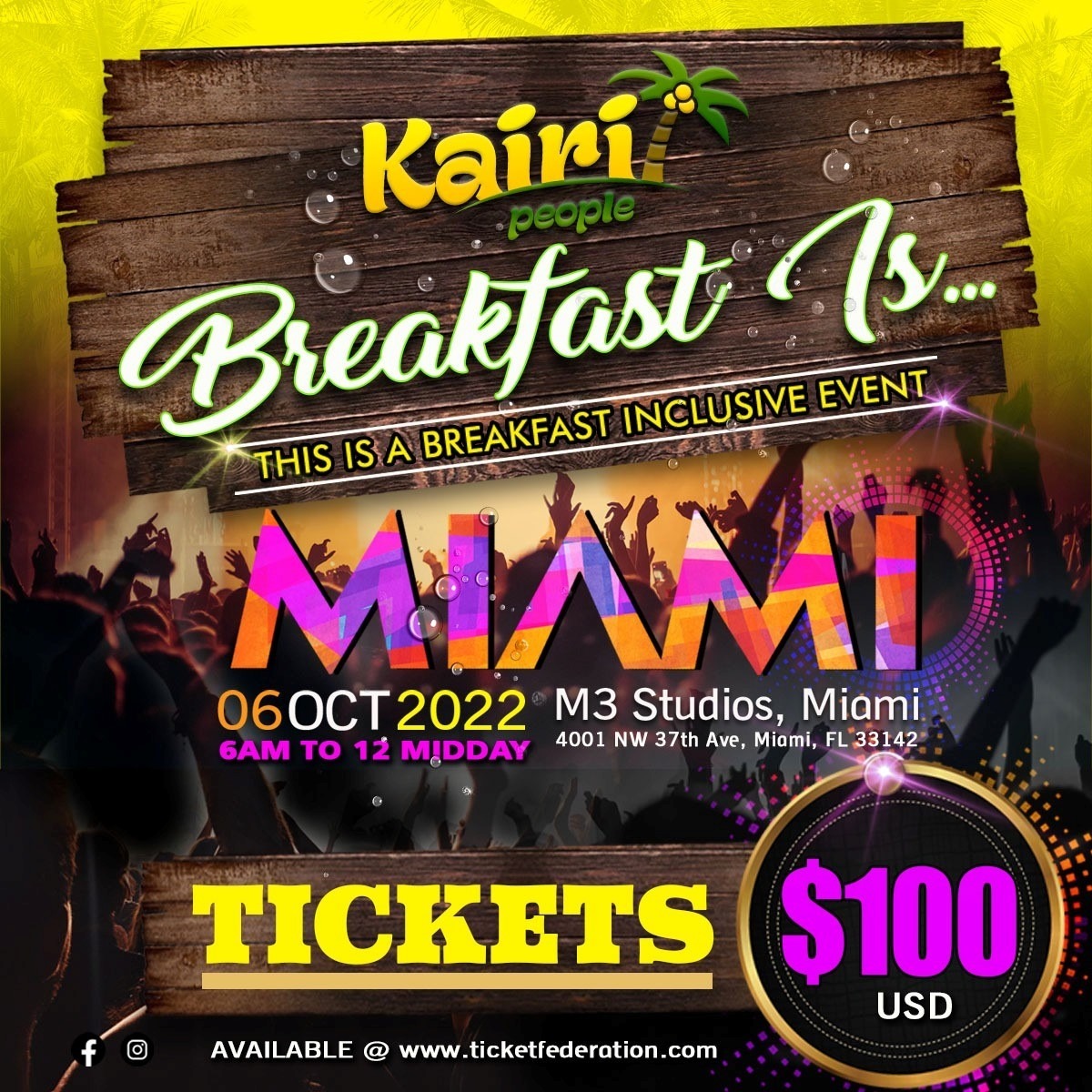 Kairi People - Breakfast Is.. Miami