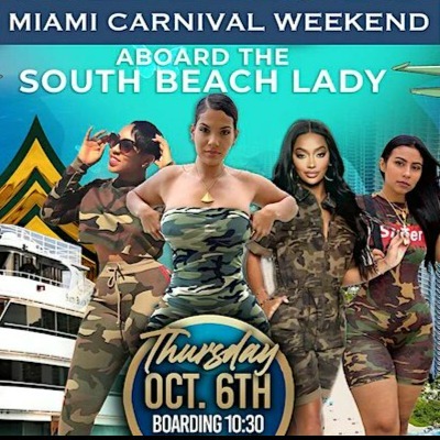 ORIGINAL ARMYBOYZ CAMOUFLAGE BOATRIDE | Miami Carnival | Tickets
