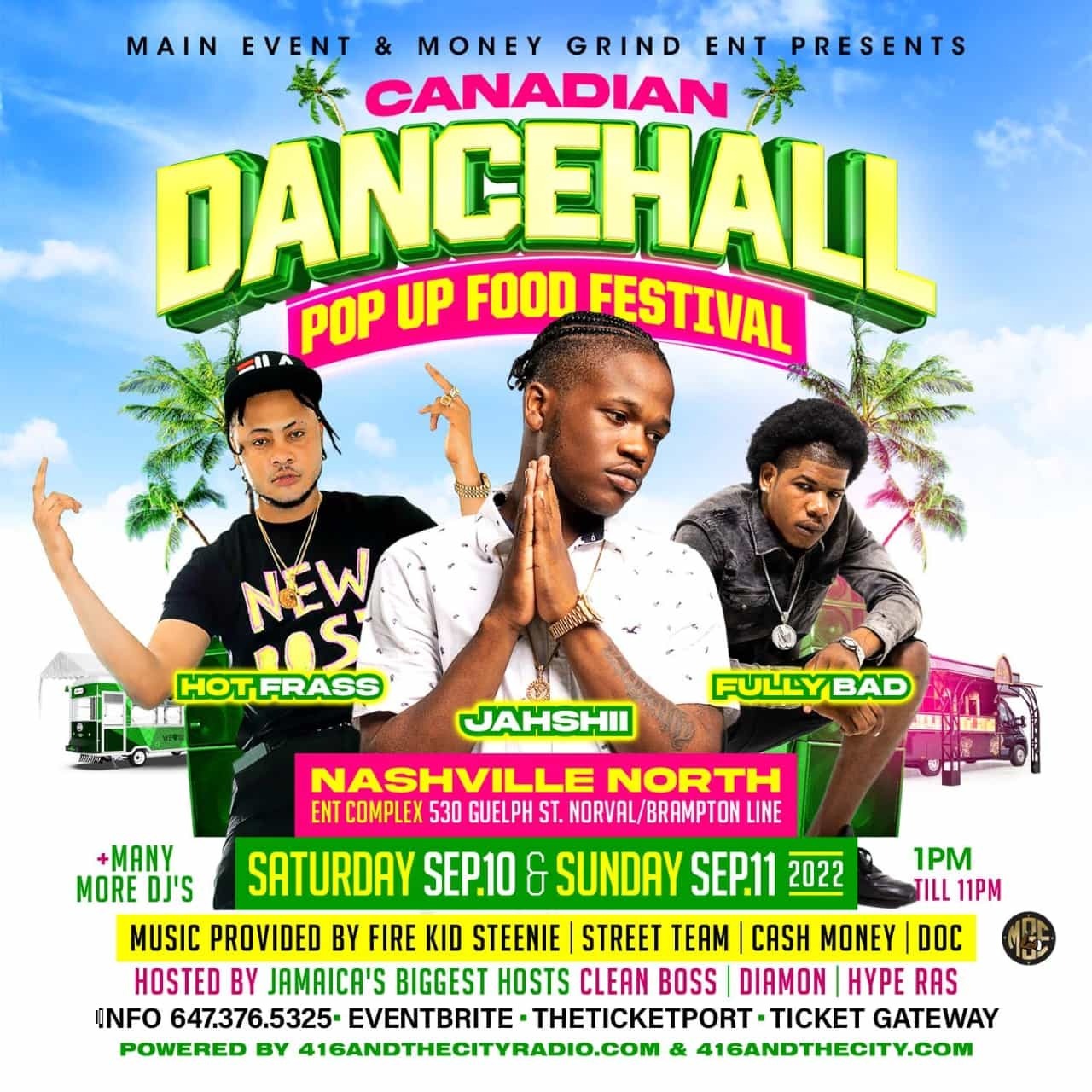 Canadian Dancehall Pop Up Food Festival