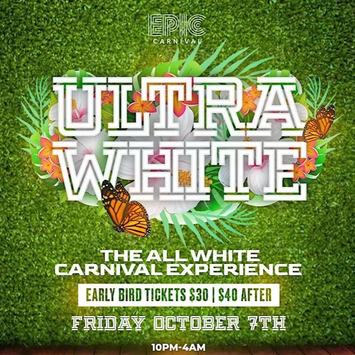 ULTRA WHITE | BIGGEST ALL WHITE PARTY MIAMI CARNIVAL 2022 | Miami Carnival | Tickets