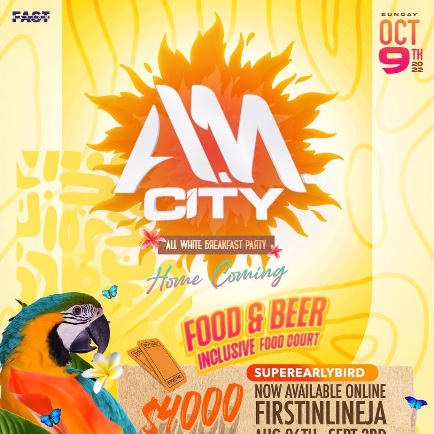 A.M. City All White BreakFast Party