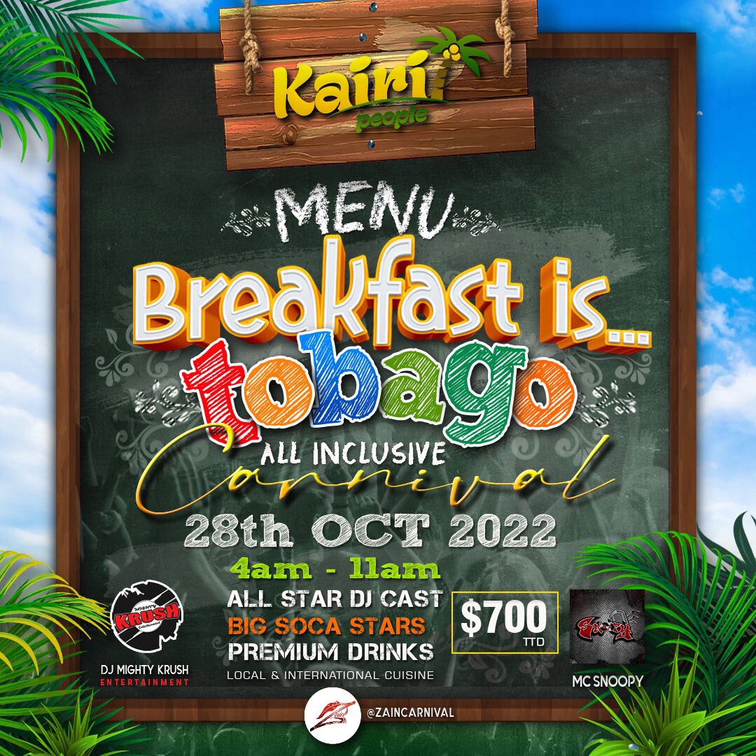 Kairi Breakfast is Tobago