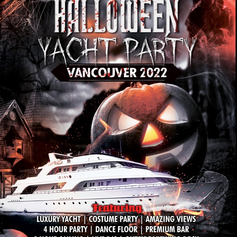 Halloween Yacht Party Vancouver 2022 | Magic Charm