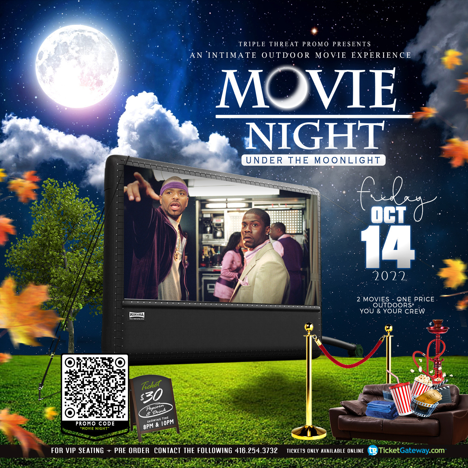 Movie Night - Under The Moon Light