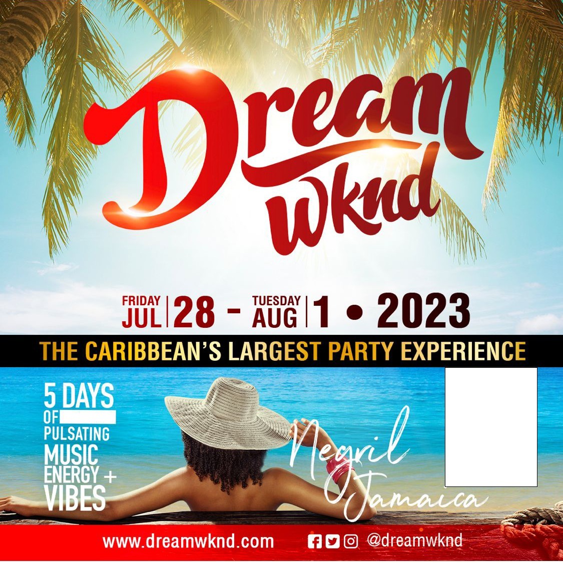 Dream Weekend Jamaica 2023 | 2023 Calendar
