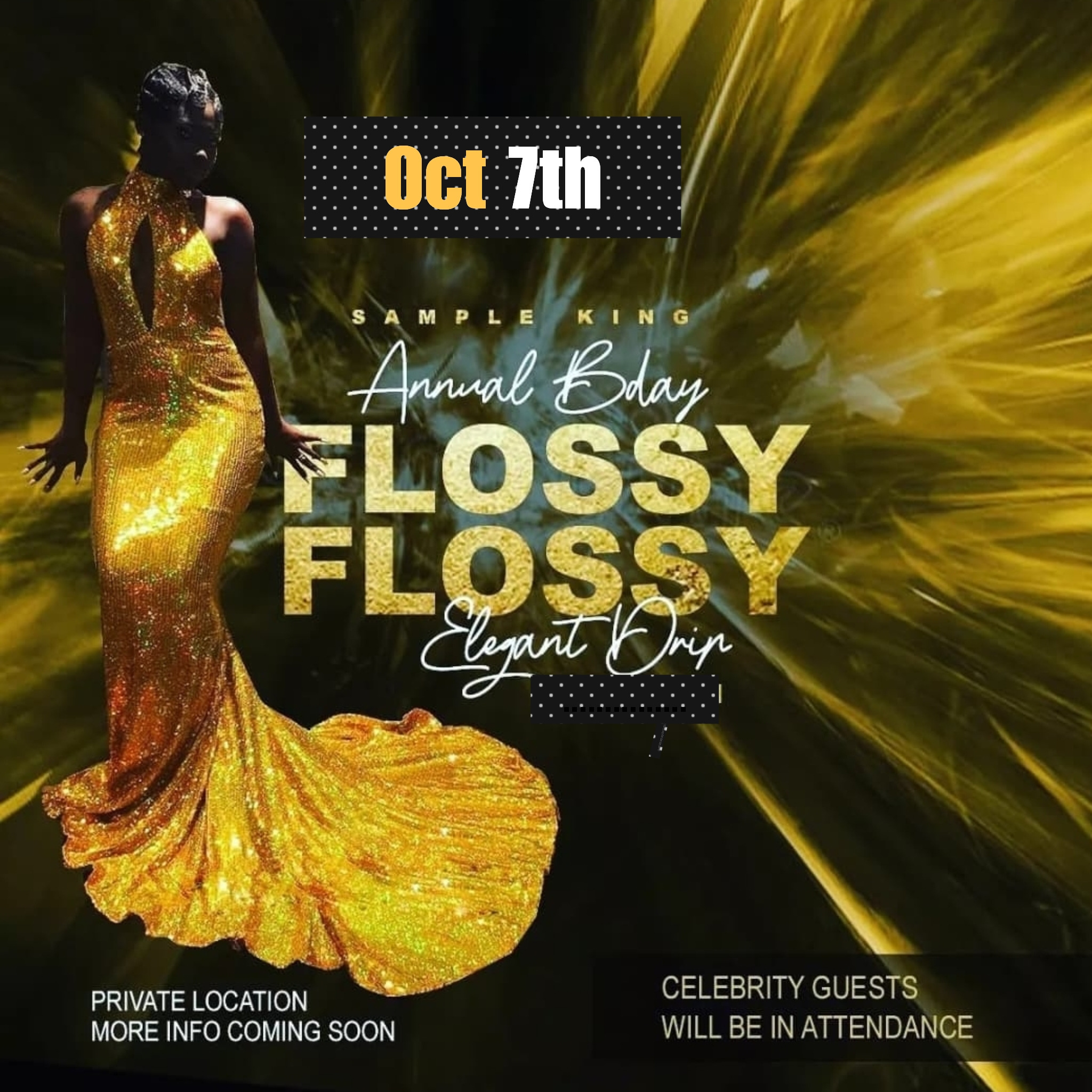 Flossy Flossy Elegant Drip