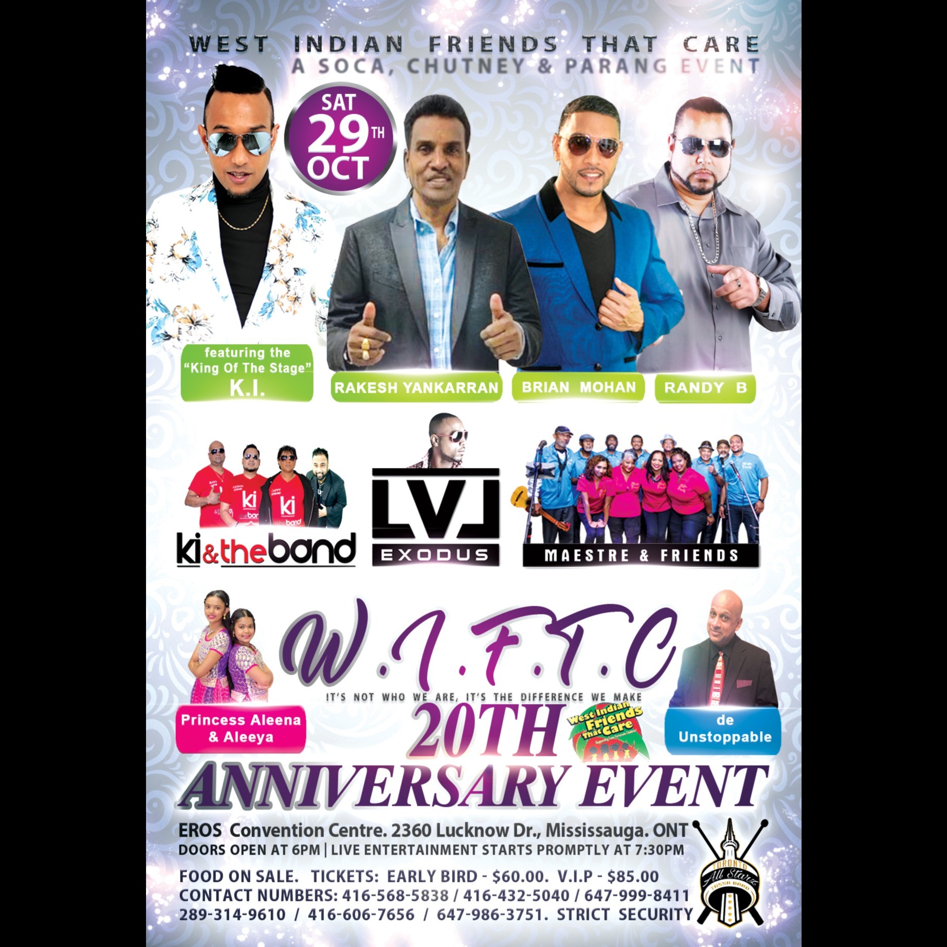 West Indian Friends That Care 20th Anniversary  Charity Fundraiser Event 