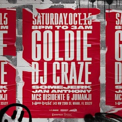 Goldie & Craze In Miami | Miami Carnival | Tickets 